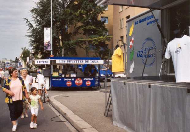 An official Tour boutique