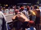 Crowd near the finish